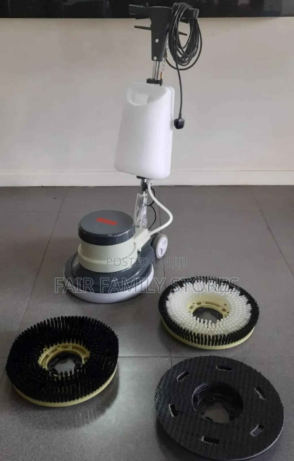 Astramilano Floor Scrubber Machine With Dual Brushes (Hard Soft)