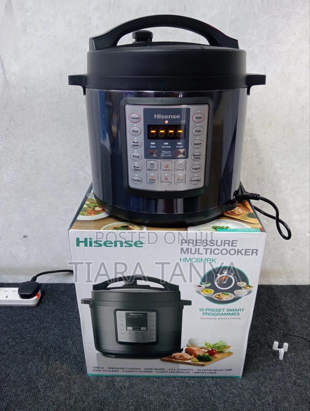 Hisense 6 Litres Pressure Cooker 15 Preset Programs - main view