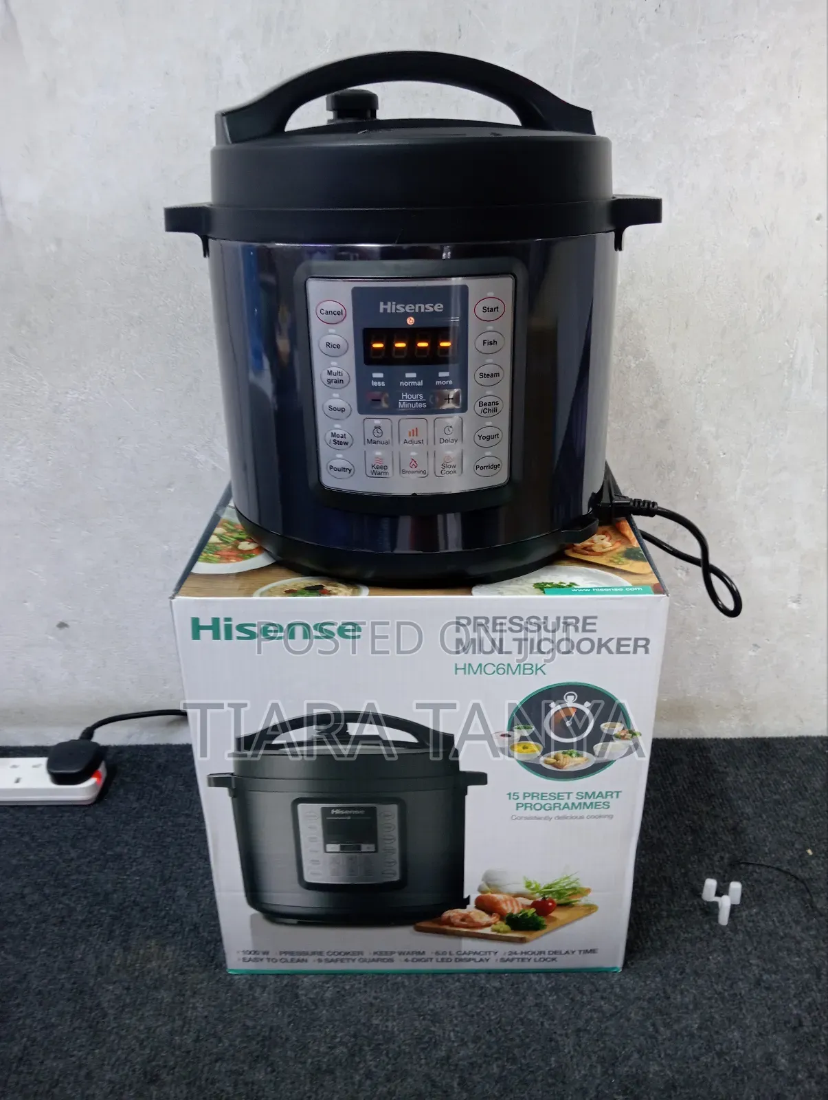 Hisense 6 Litres Pressure Cooker 15 Preset Programs