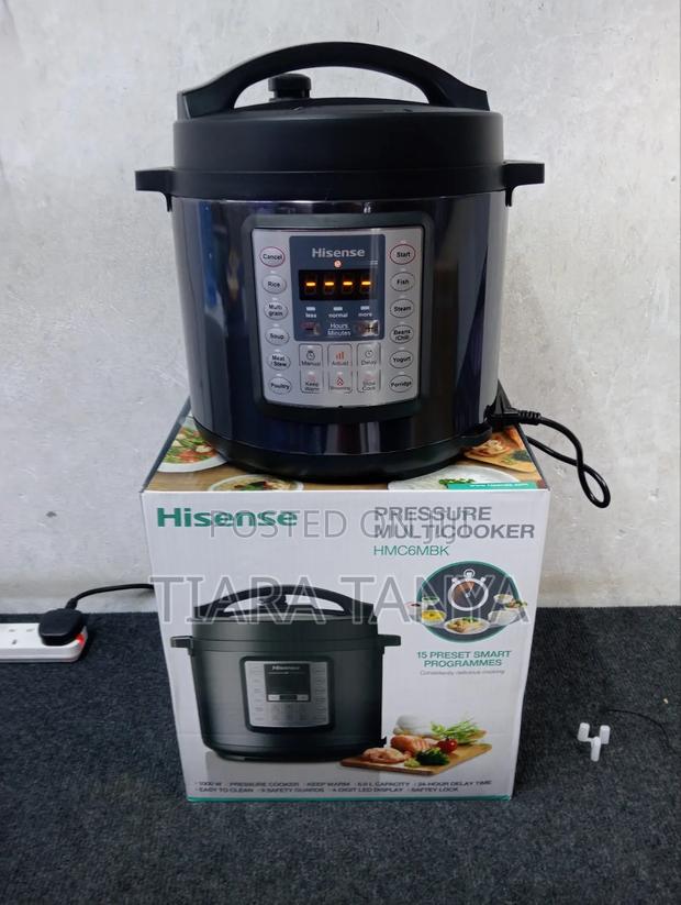 Hisense 6 Litres Pressure Cooker 15 Preset Programs - thumbnail 2