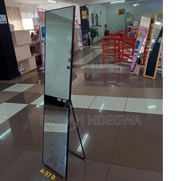 Executive Black Dressing Mirror
