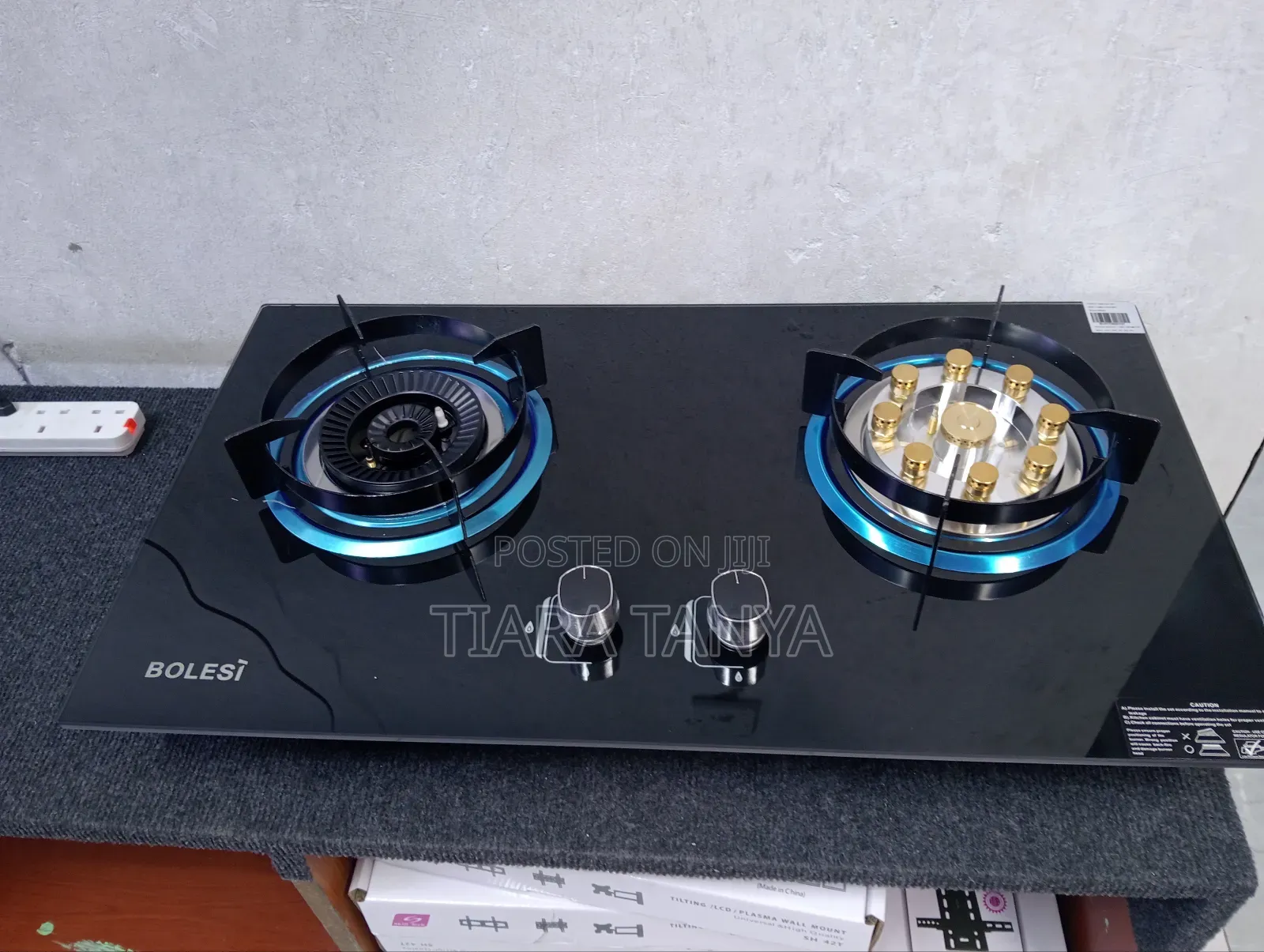 Bolesi Hob Built in Cooker 2 Gas Burner