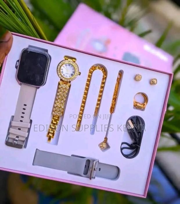 Smart Watch Gift Set Chain Bluetooth Calling Notifications Smartwatch - thumbnail 3