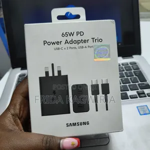 Samsung 65w Power Adapter With Three Ports