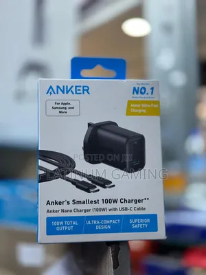 Anker Nano 100w Macbook Charger