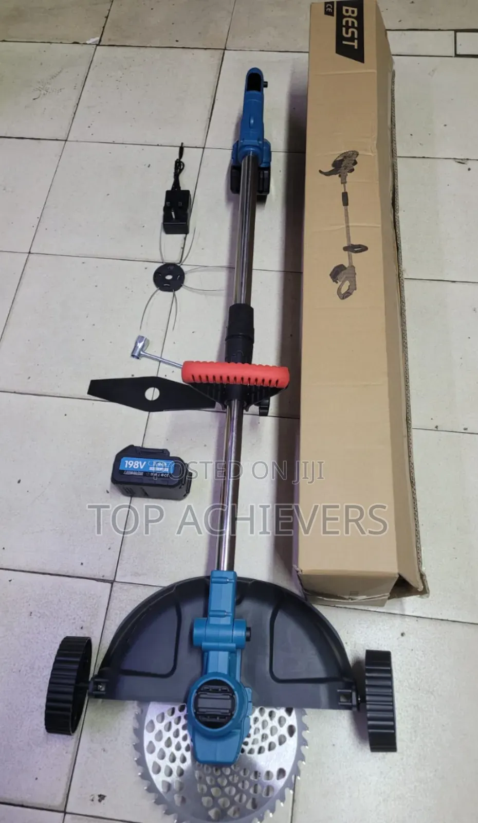 Heavy Duty Cordless Grass Cutter/Brushcutter/ Grass Trimmer 198v