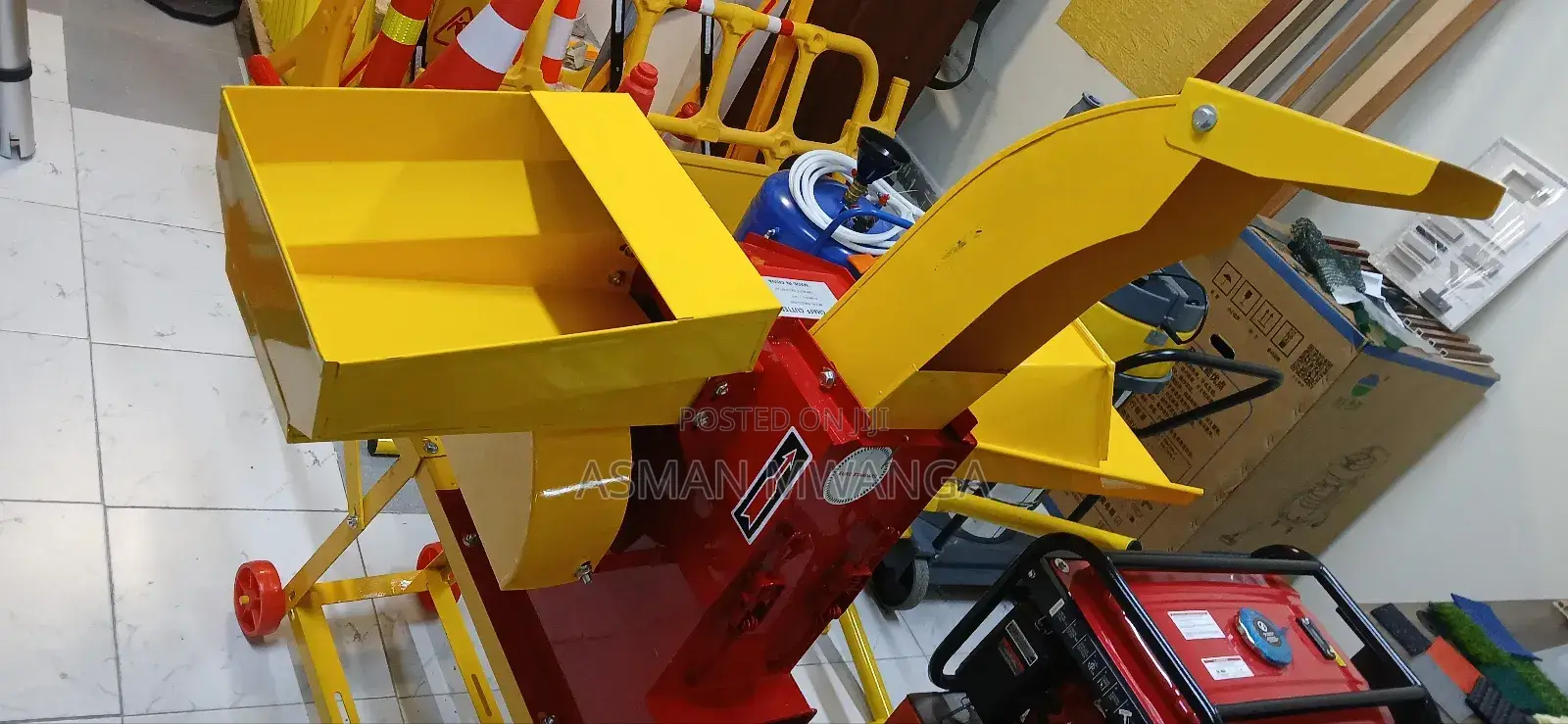 Chaff Cutter Machine With Engine