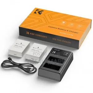 K F Concept Lp E8 Kit(2 Batteries + Dual Charger Type C)