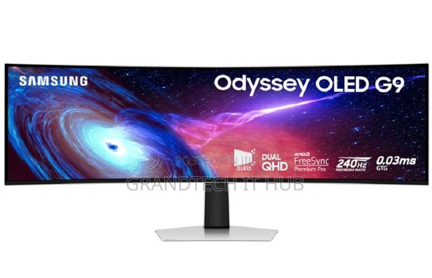 Samsung G93sc 49" DQHD Oled Curved Gaming Monitor - main view