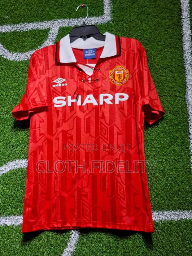 1998-99 Season Manchester United Home Retro Jersey