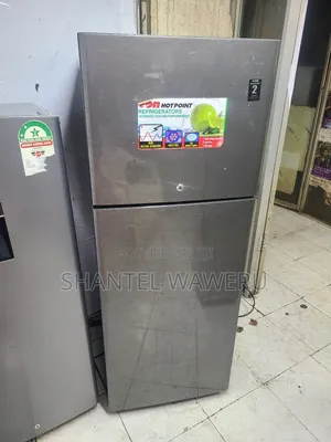 Silver Hotpoint Refrigerator Fridge