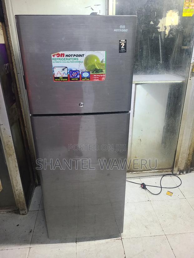 Silver Hotpoint Refrigerator Fridge - thumbnail 4
