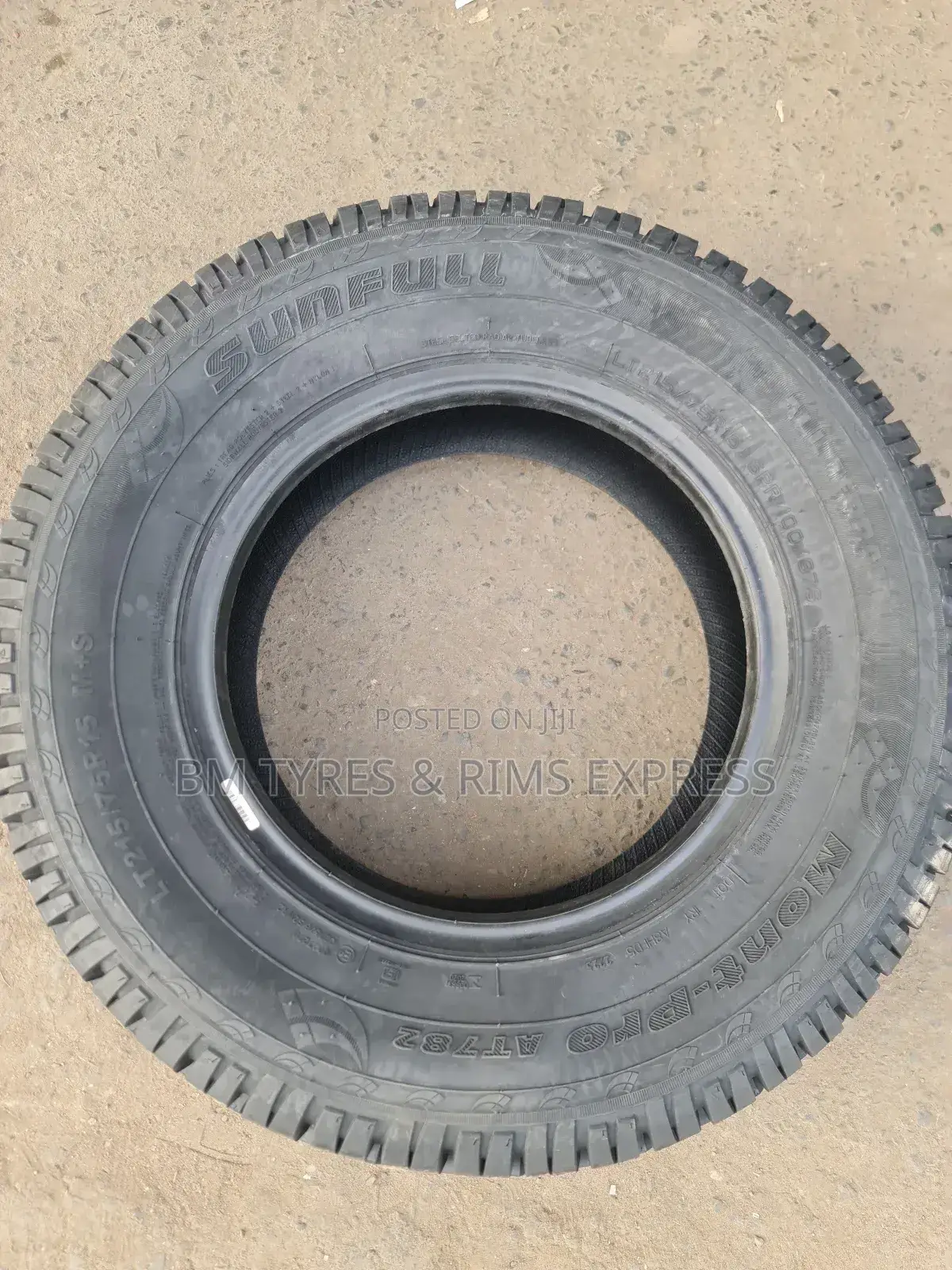 215 /75 R15 Sunfull Tyres (All Terrrain)