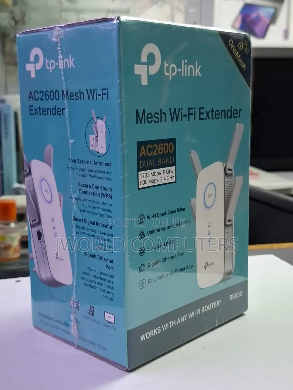 Re650 Tp Link Mesh Wifi Extender Ac2600 Dual Band