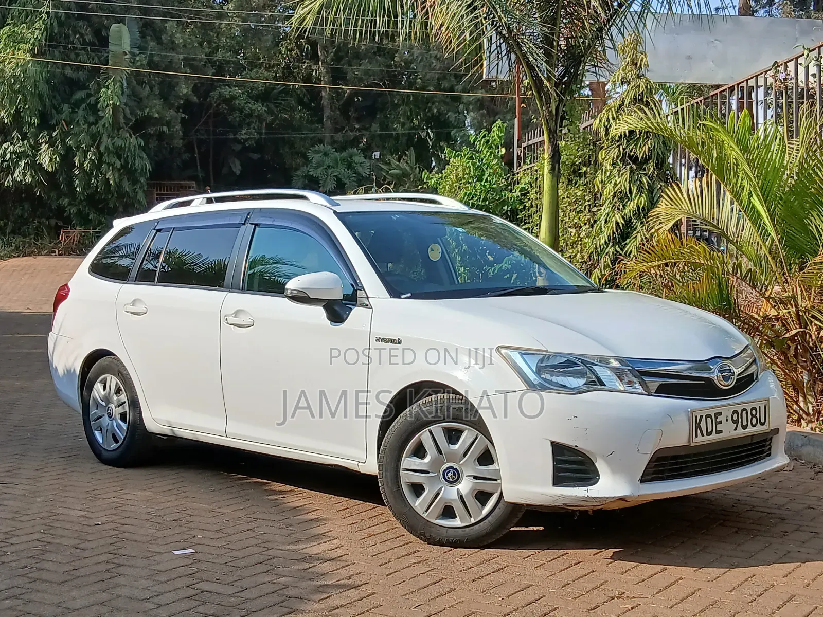Toyota Corolla Fielder 2014 White