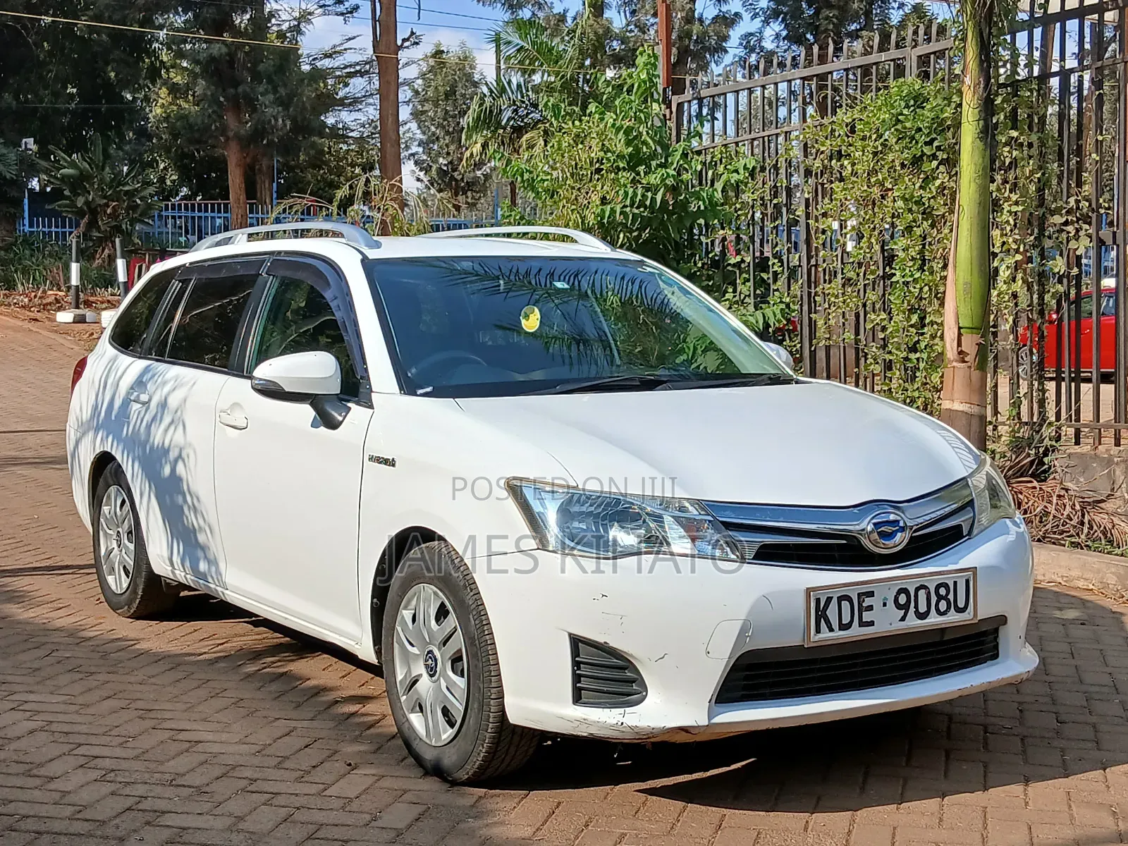 Toyota Corolla Fielder 2014 White