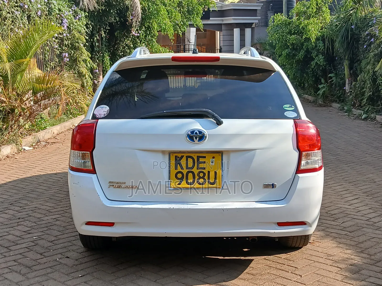 Toyota Corolla Fielder 2014 White