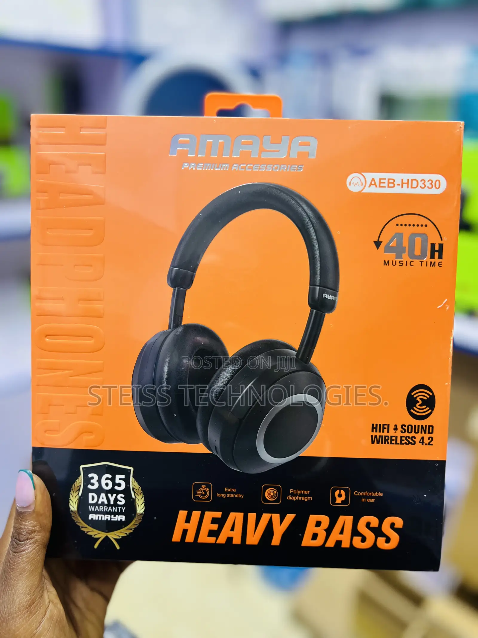 Amaya 40hr Wireless Headphones
