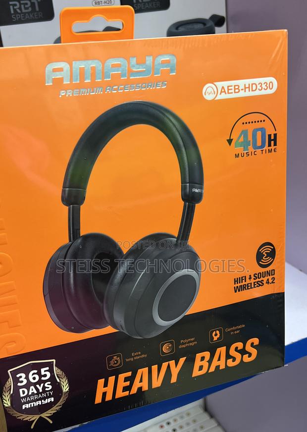 Amaya 40hr Wireless Headphones - thumbnail 3