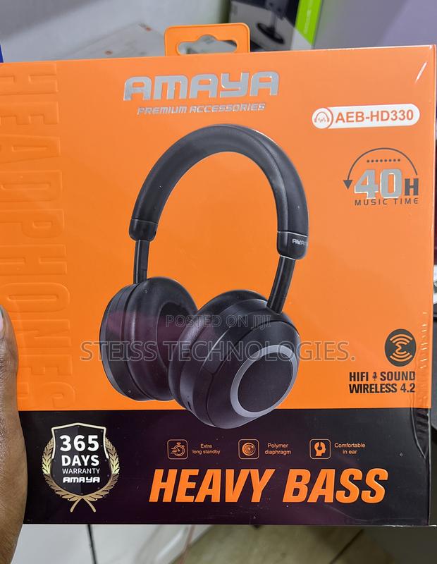 Amaya 40hr Wireless Headphones - thumbnail 4