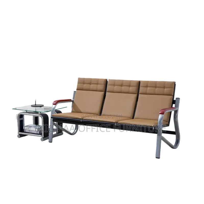 Stylish Comfort for Reception Waiting Areas Simple Sofa