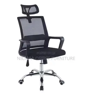 Ergonomic Mesh Office Chair Headrest