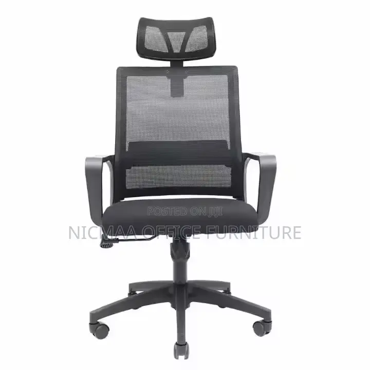 Ergonomic Mesh Office Chair Headrest