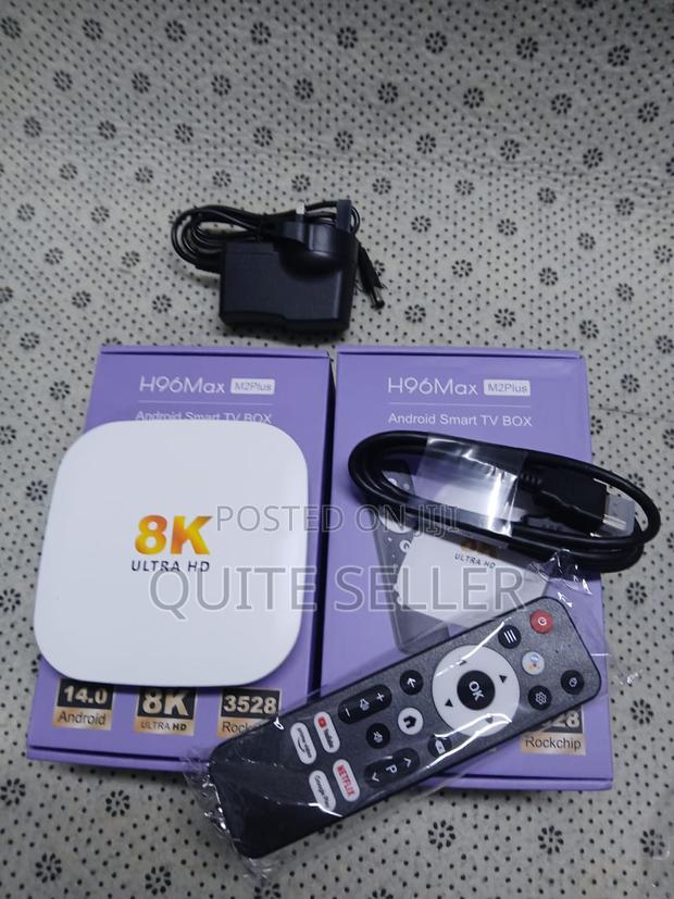 Utra Hd Android Tv Box 4g+128gb H96 Max M2plus