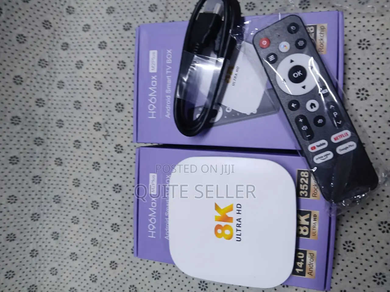 Utra Hd Android Tv Box 4g+128gb H96 Max M2plus