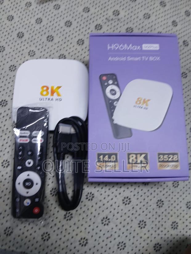 H96max Tv Smart Android Box 14 Rk3528 4g+128gb M2plus - thumbnail 3