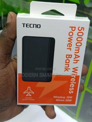 Tecno Wireless Power Bank, Ultra-Slim 5,000mah Magnetic Battery - thumbnail 2