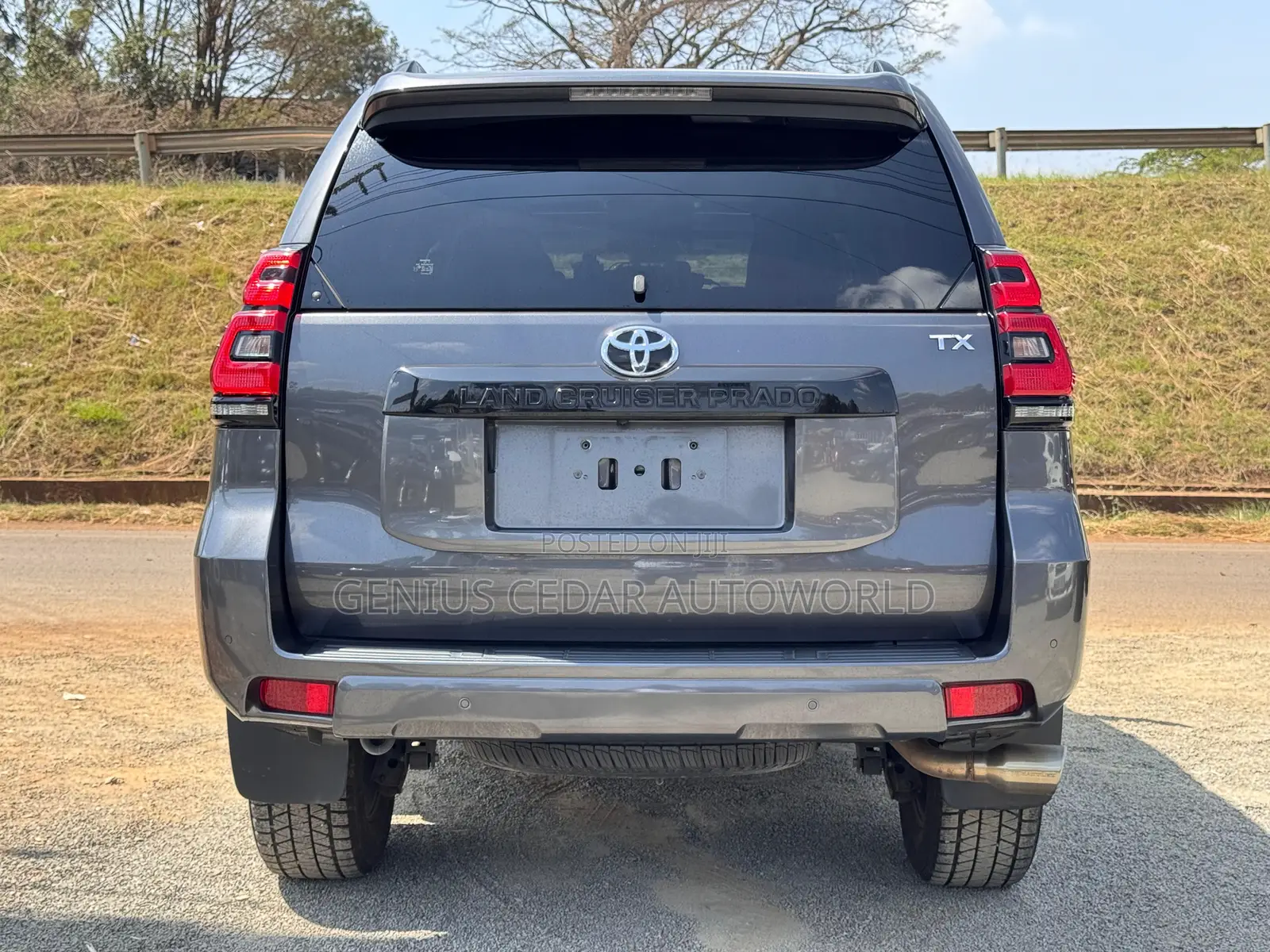 Toyota Land Cruiser Prado 2019 Gray
