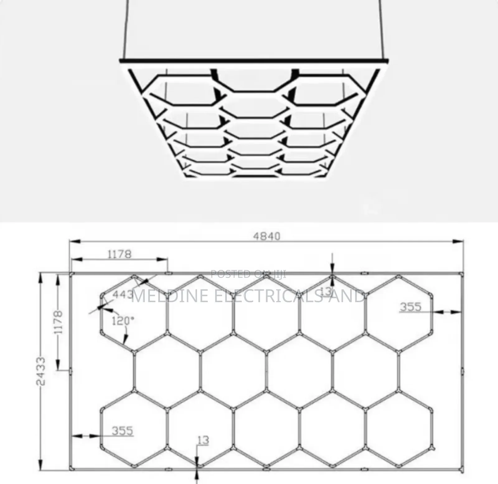 Hexagon Led Tube Lights