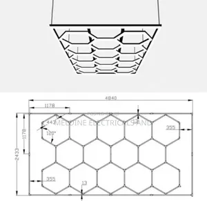 Hexagon Led Tube Lights