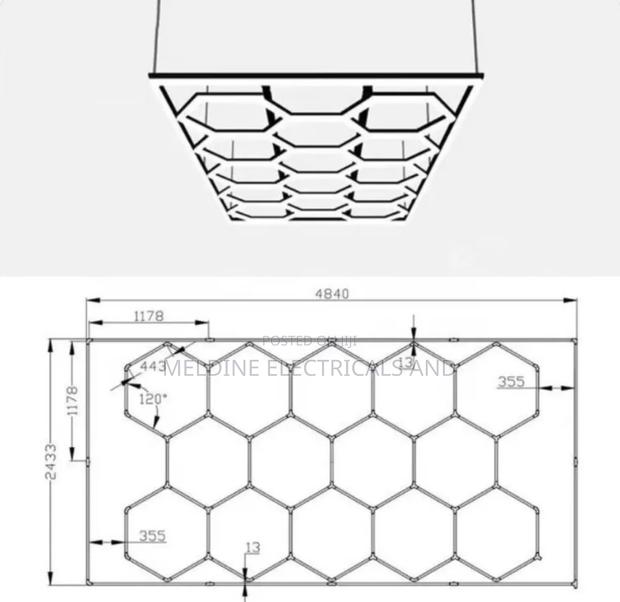 Hexagon Led Tube Lights - thumbnail 3