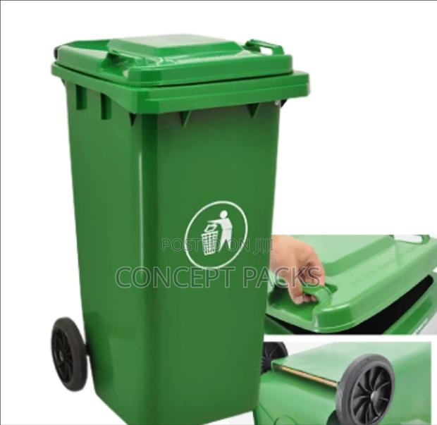 240 Liters Waste Bin With Wheels. - thumbnail 2