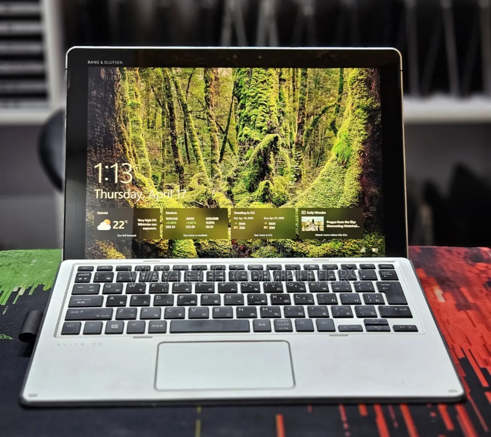 New Laptop HP Elite X2 1012 8GB Intel Core I7 SSD 256GB