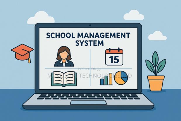 School Management System - main view