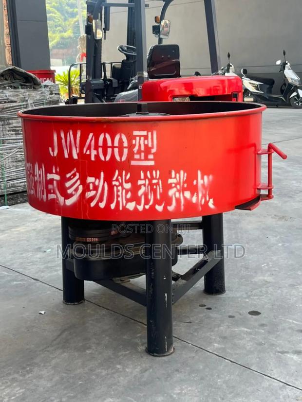 Jw400 Pan Mixer Machine - main view