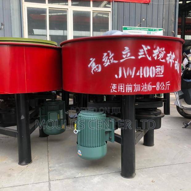 Jw400 Pan Mixer Machine - thumbnail 3