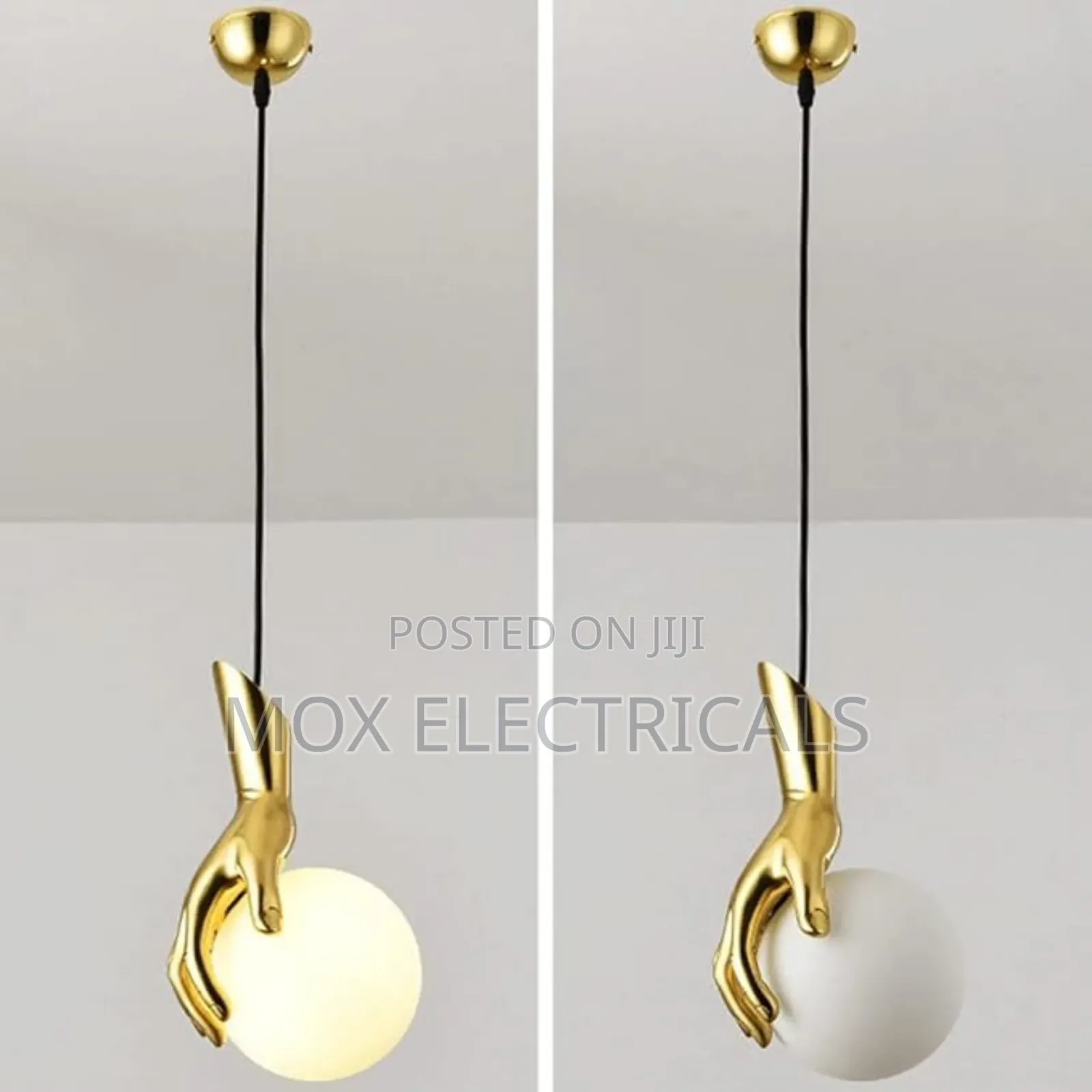 Hand Ball Pendant Light