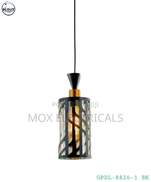 Glolit 8826-1bk Black Pedant Lights