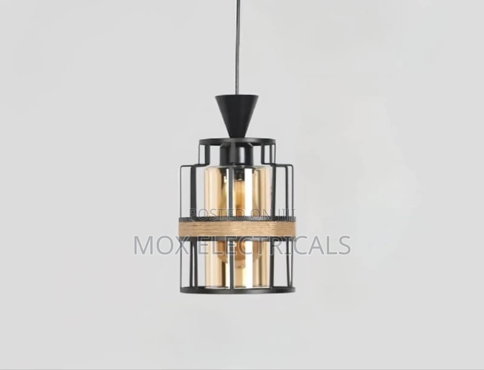 4204-1bk Black Pedant Lights
