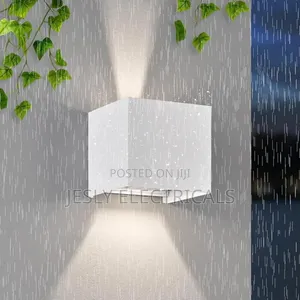 Led Wall Lamp, Cube With Adjustable Light Angle