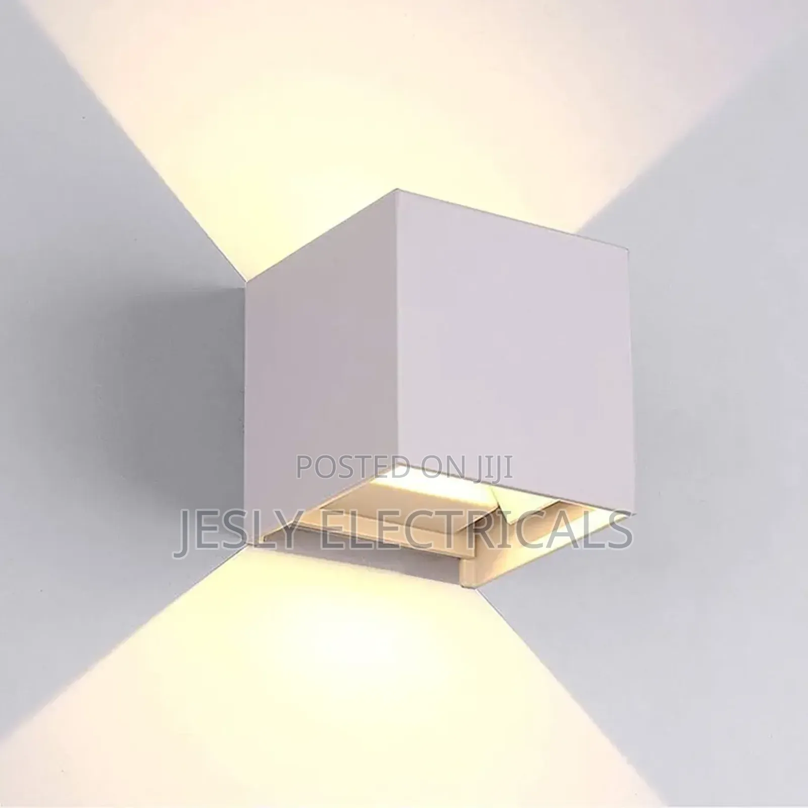 Led Wall Lamp, Cube With Adjustable Light Angle