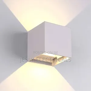 Led Wall Lamp, Cube With Adjustable Light Angle