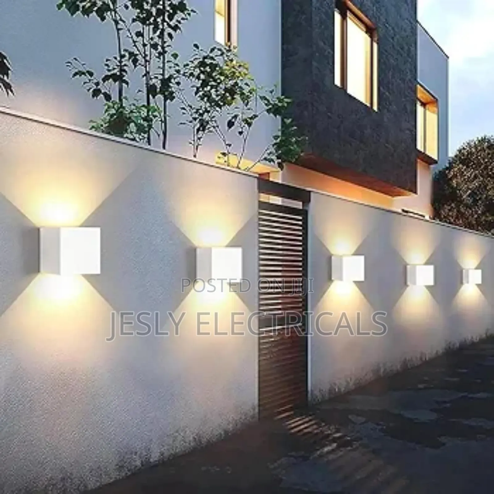 Led Wall Lamp, Cube With Adjustable Light Angle