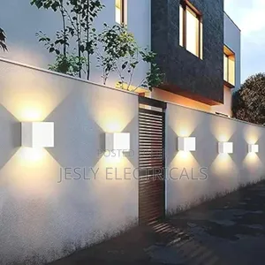 Led Wall Lamp, Cube With Adjustable Light Angle