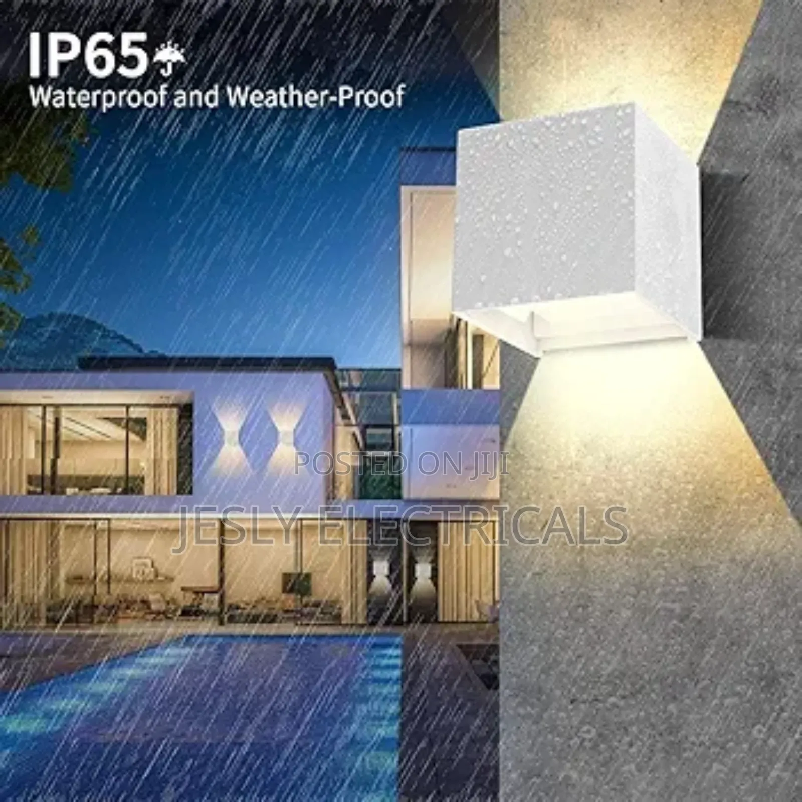 Led Wall Lamp, Cube With Adjustable Light Angle