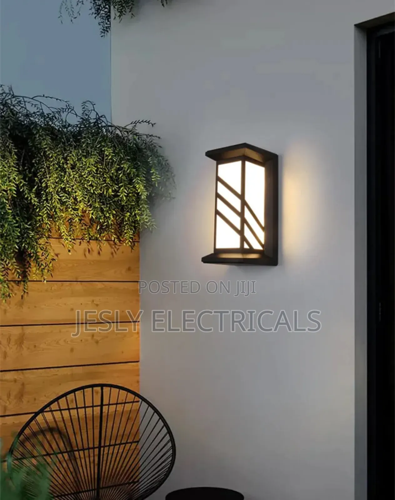12w/18w Led Outdoor Wall Lamp Plastic/Aluminum Front